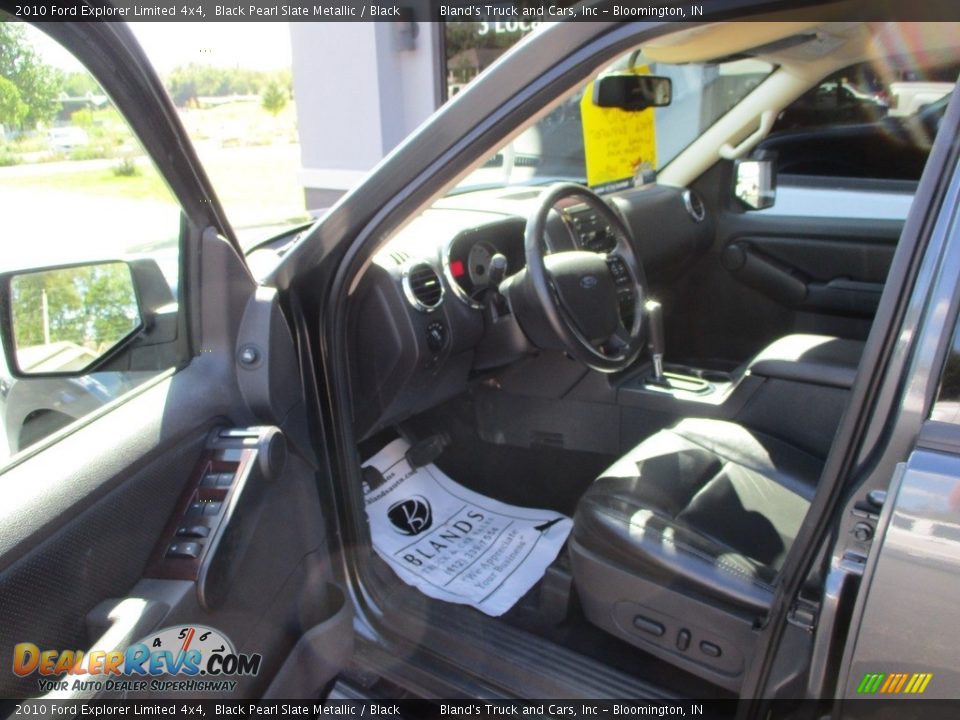 2010 Ford Explorer Limited 4x4 Black Pearl Slate Metallic / Black Photo #7