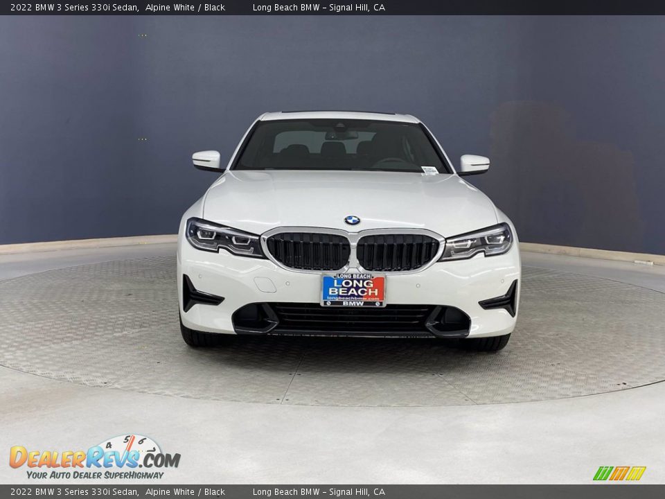 2022 BMW 3 Series 330i Sedan Alpine White / Black Photo #2