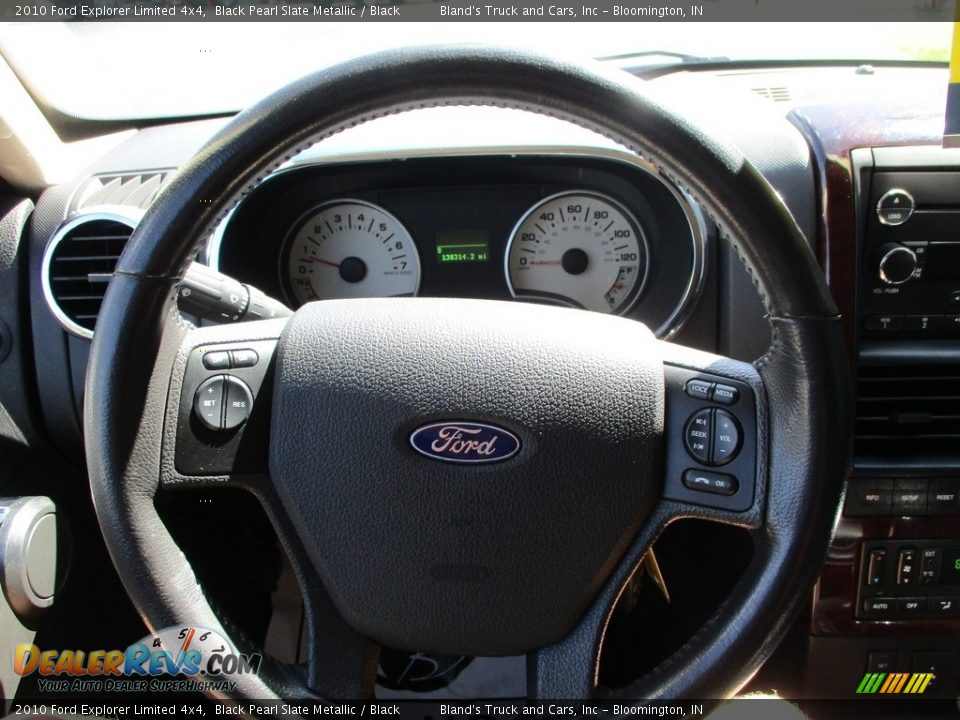 2010 Ford Explorer Limited 4x4 Black Pearl Slate Metallic / Black Photo #10