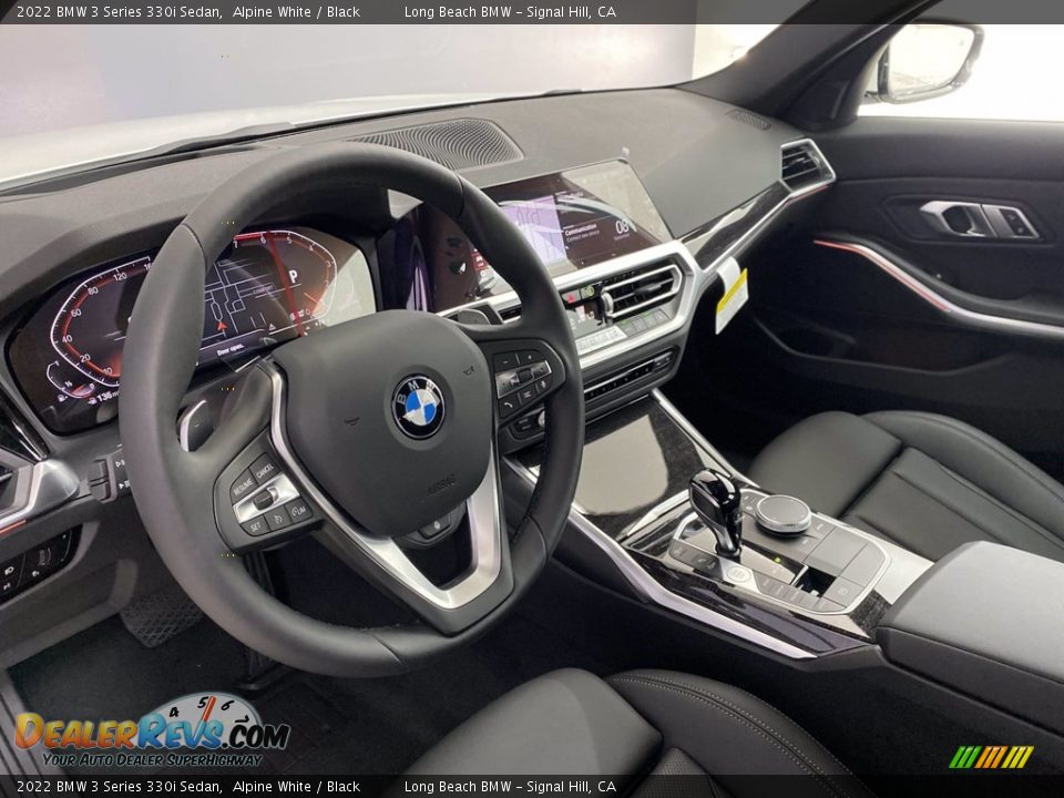 2022 BMW 3 Series 330i Sedan Alpine White / Black Photo #12