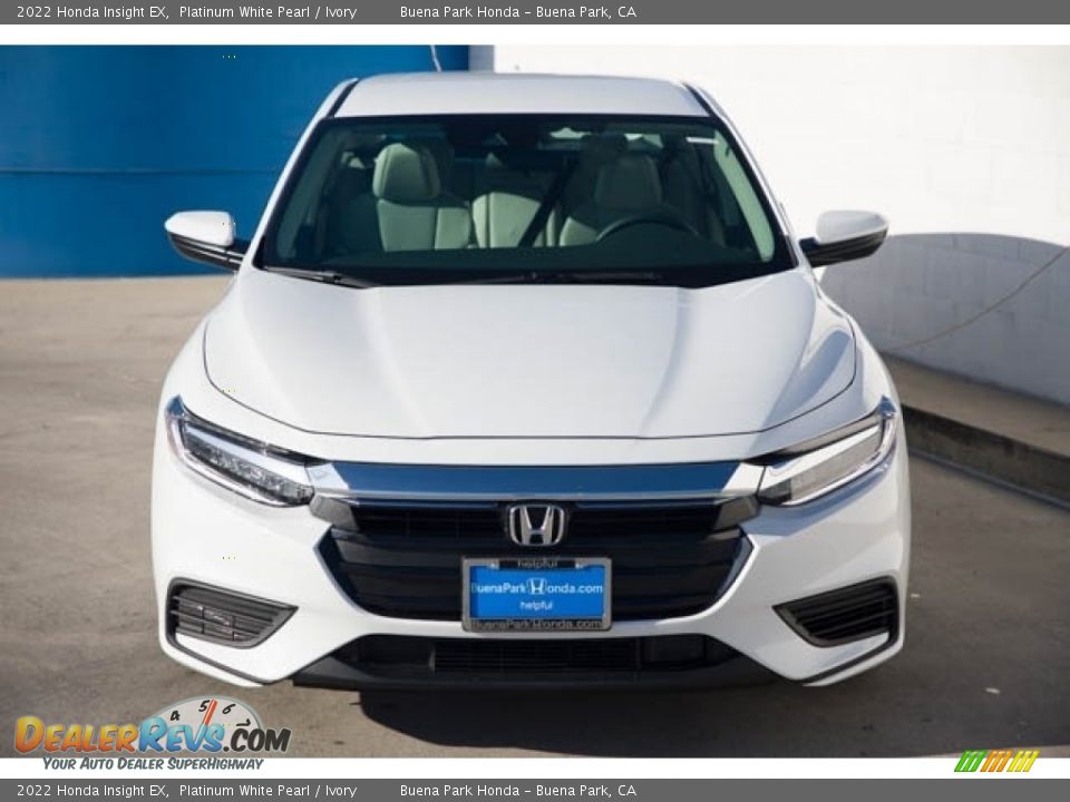 2022 Honda Insight EX Platinum White Pearl / Ivory Photo #3