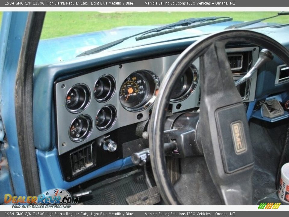 1984 GMC C/K C1500 High Sierra Regular Cab Gauges Photo #3