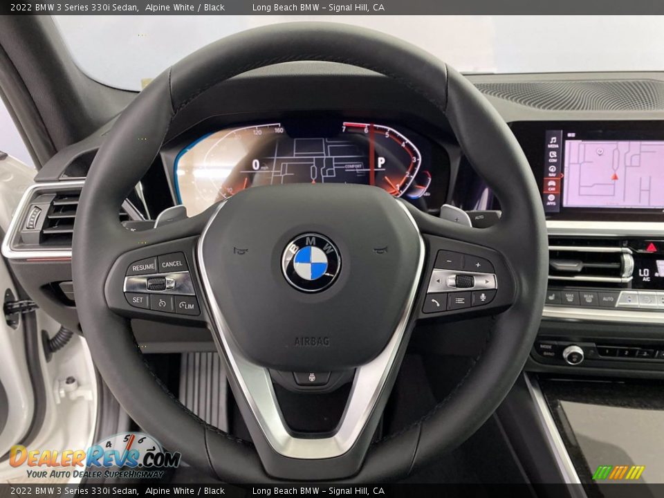 2022 BMW 3 Series 330i Sedan Alpine White / Black Photo #14