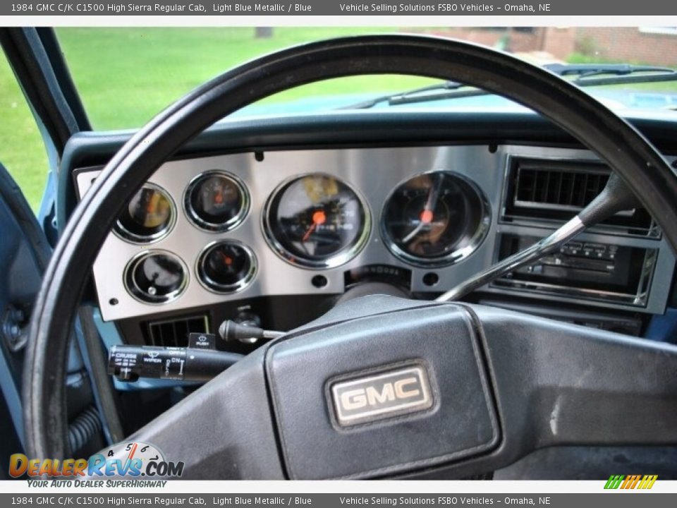 1984 GMC C/K C1500 High Sierra Regular Cab Steering Wheel Photo #4