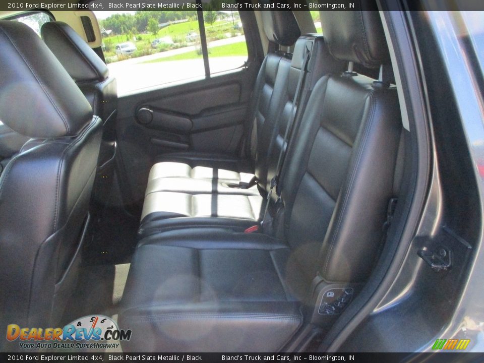 2010 Ford Explorer Limited 4x4 Black Pearl Slate Metallic / Black Photo #21
