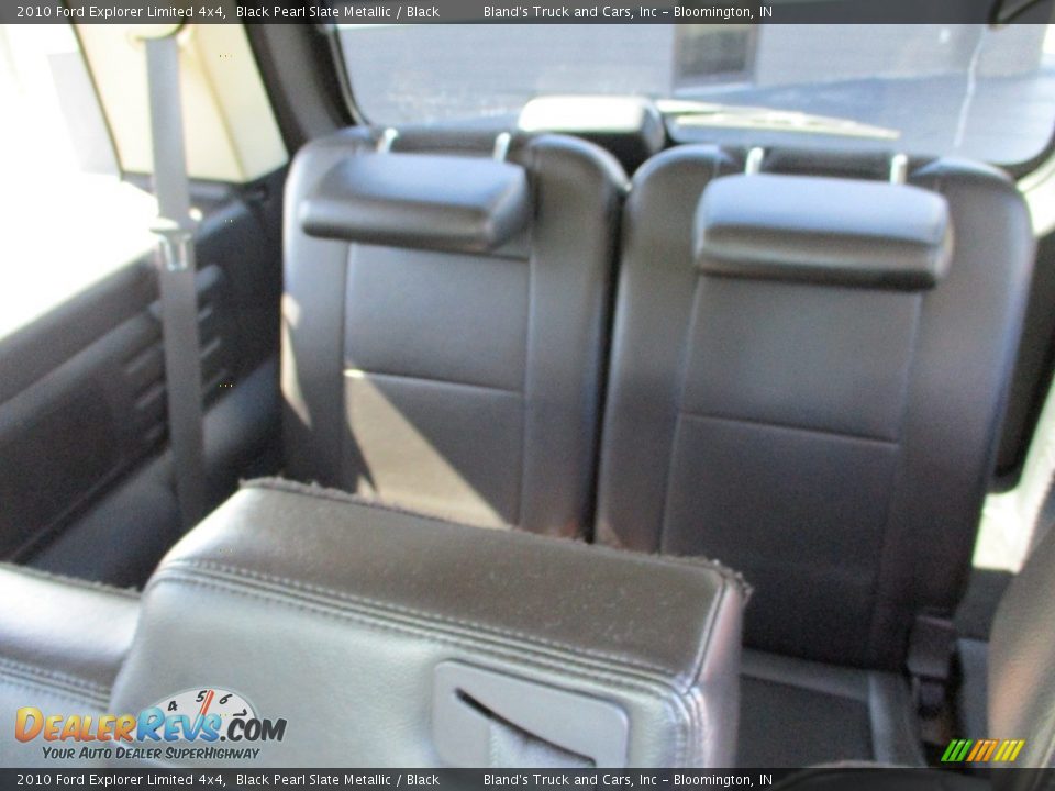 2010 Ford Explorer Limited 4x4 Black Pearl Slate Metallic / Black Photo #22