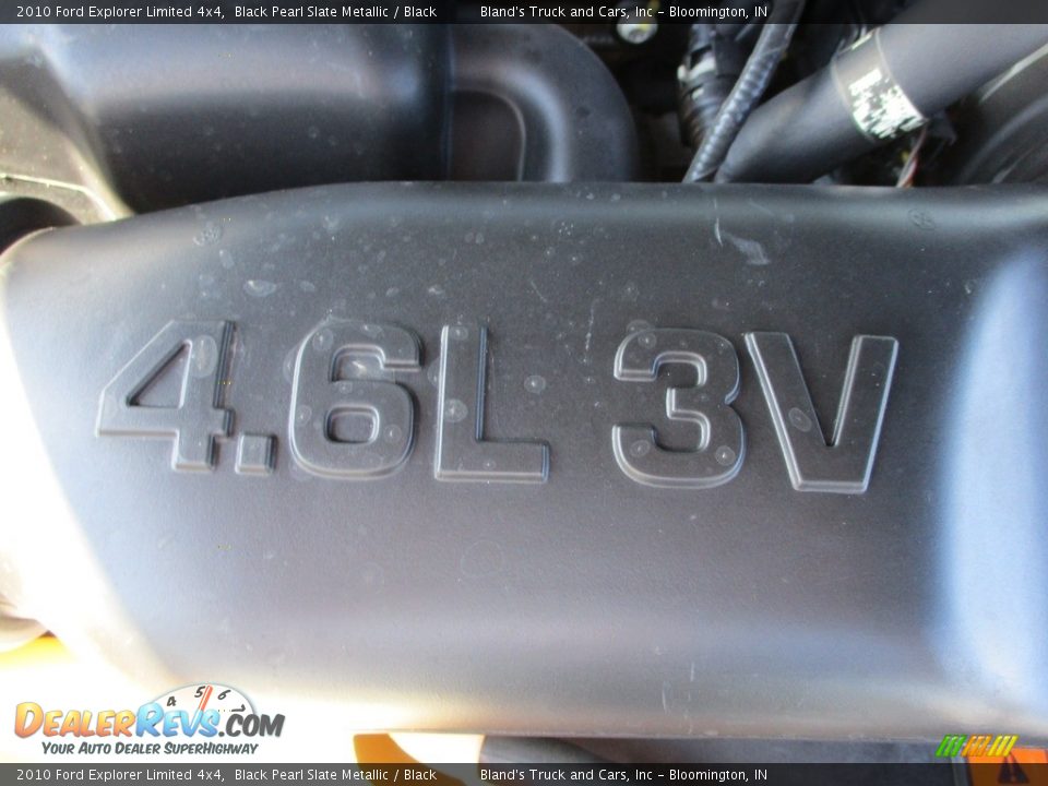 2010 Ford Explorer Limited 4x4 Black Pearl Slate Metallic / Black Photo #25