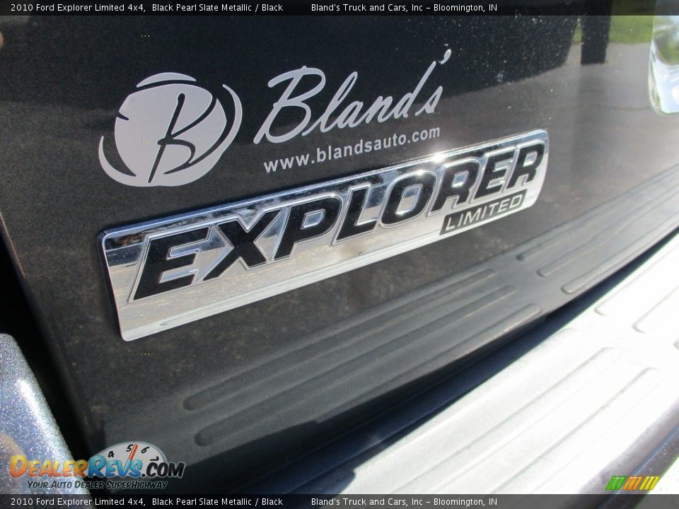 2010 Ford Explorer Limited 4x4 Black Pearl Slate Metallic / Black Photo #28