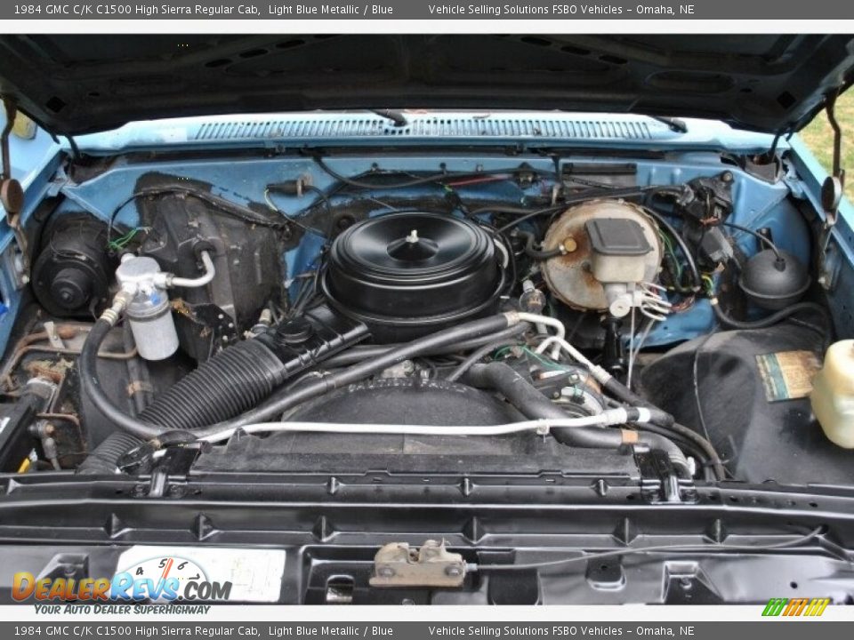 1984 GMC C/K C1500 High Sierra Regular Cab 5.0 Liter OHV 16-Valve V8 Engine Photo #15