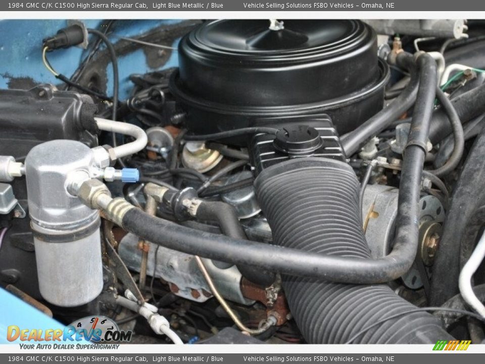 1984 GMC C/K C1500 High Sierra Regular Cab 5.0 Liter OHV 16-Valve V8 Engine Photo #18