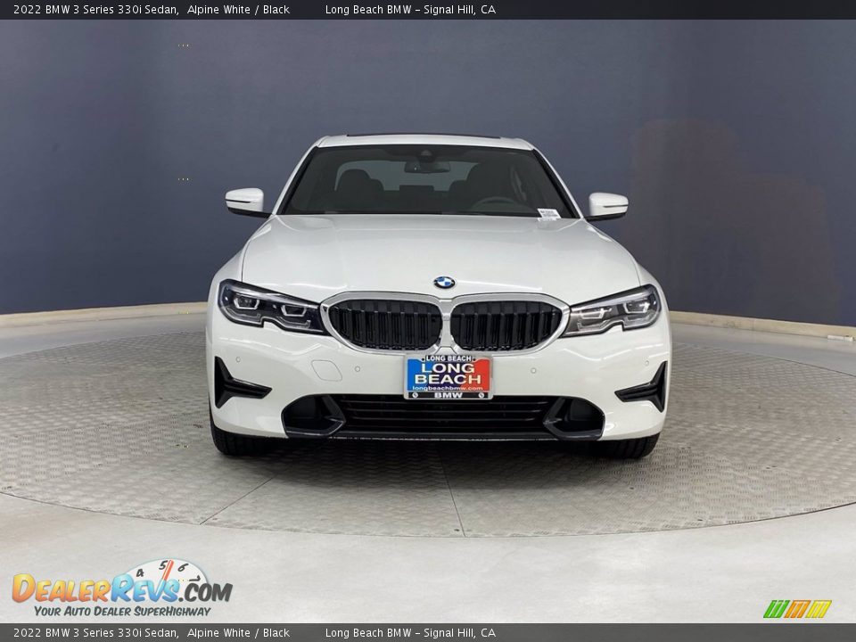 2022 BMW 3 Series 330i Sedan Alpine White / Black Photo #2