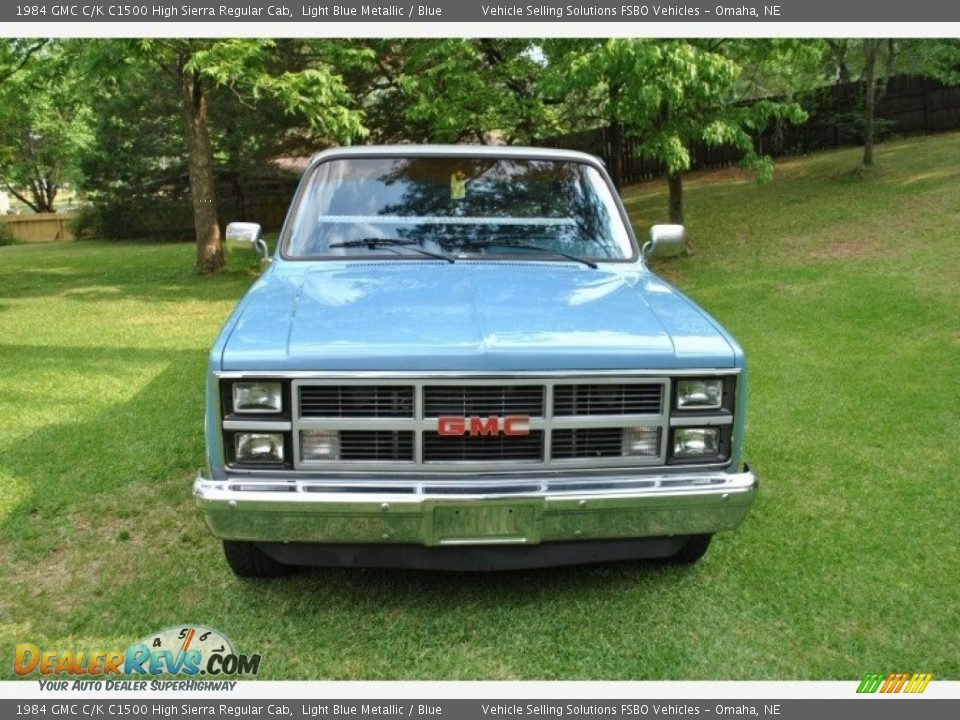 Light Blue Metallic 1984 GMC C/K C1500 High Sierra Regular Cab Photo #21