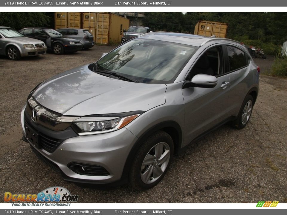 2019 Honda HR-V EX AWD Lunar Silver Metallic / Black Photo #1