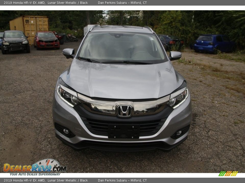 2019 Honda HR-V EX AWD Lunar Silver Metallic / Black Photo #2