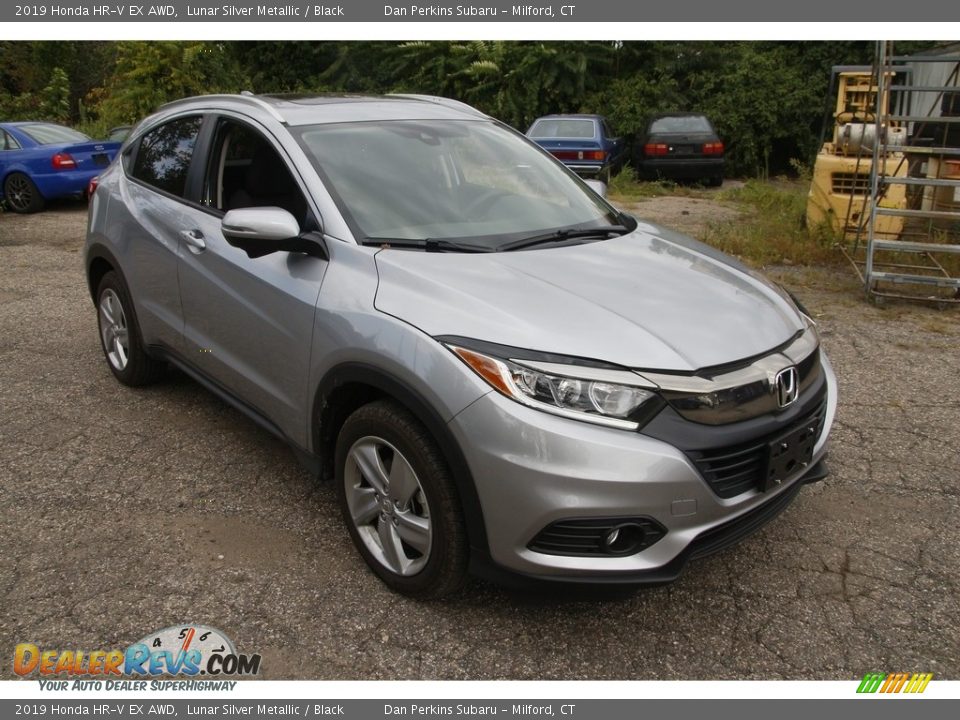 2019 Honda HR-V EX AWD Lunar Silver Metallic / Black Photo #3