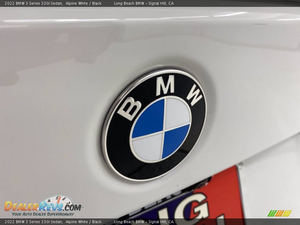 2022 BMW 3 Series 330i Sedan Alpine White / Black Photo #7
