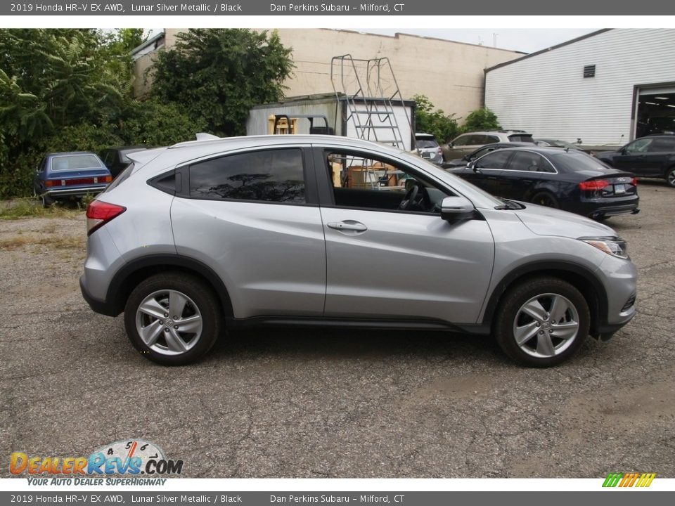 2019 Honda HR-V EX AWD Lunar Silver Metallic / Black Photo #4