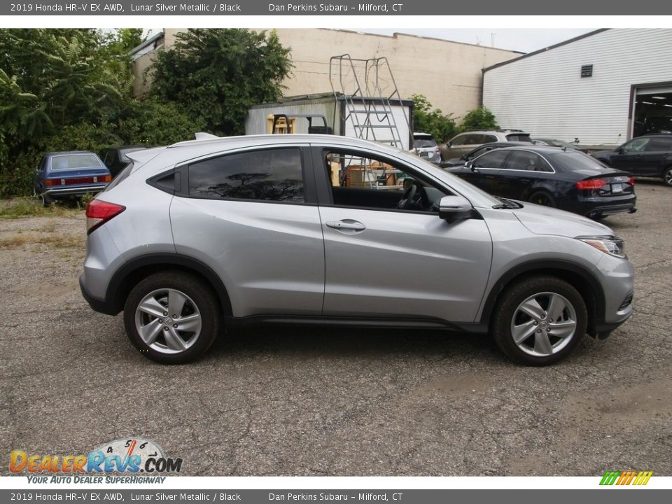 2019 Honda HR-V EX AWD Lunar Silver Metallic / Black Photo #4