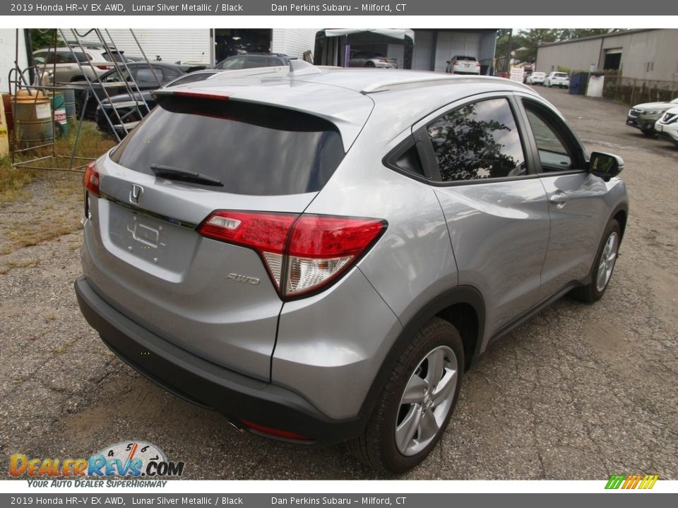 2019 Honda HR-V EX AWD Lunar Silver Metallic / Black Photo #5