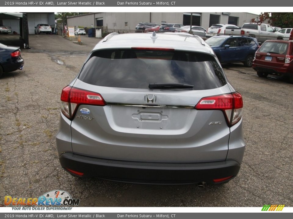 2019 Honda HR-V EX AWD Lunar Silver Metallic / Black Photo #6