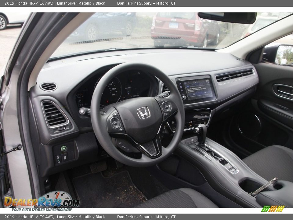 2019 Honda HR-V EX AWD Lunar Silver Metallic / Black Photo #10