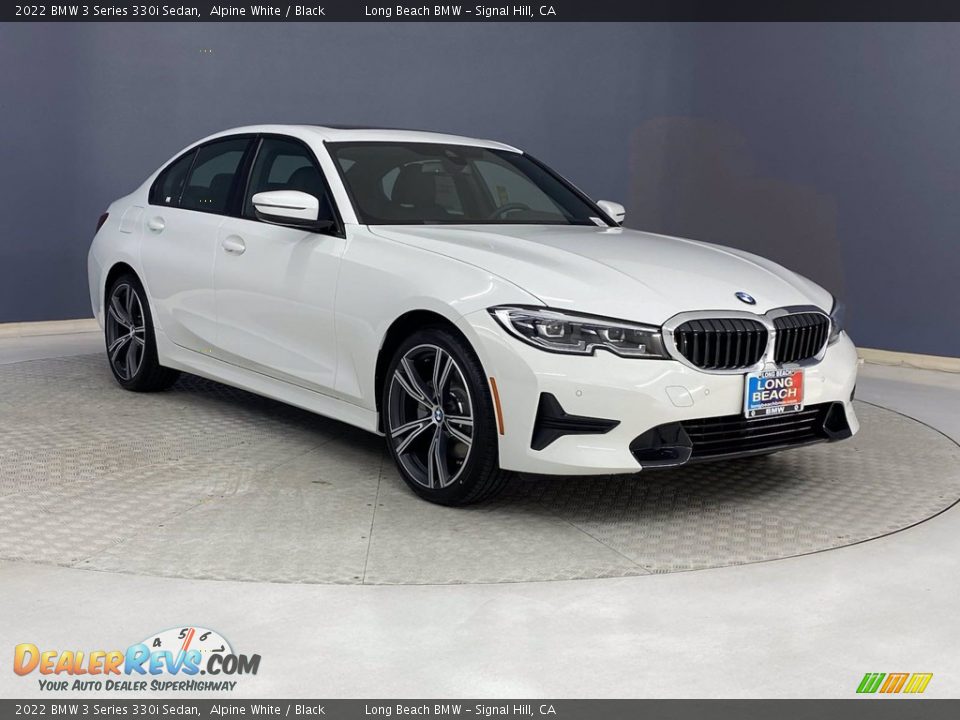 2022 BMW 3 Series 330i Sedan Alpine White / Black Photo #27