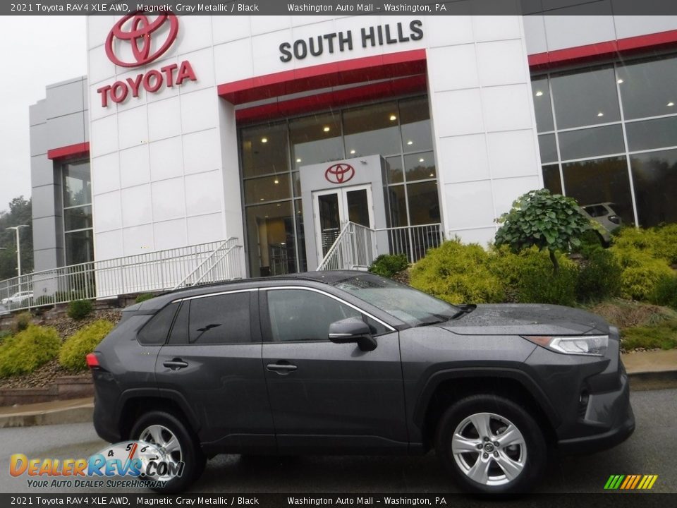 2021 Toyota RAV4 XLE AWD Magnetic Gray Metallic / Black Photo #2