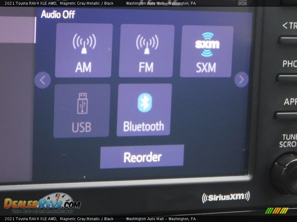 2021 Toyota RAV4 XLE AWD Magnetic Gray Metallic / Black Photo #4