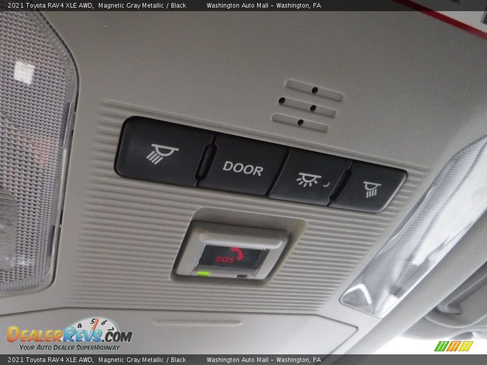 2021 Toyota RAV4 XLE AWD Magnetic Gray Metallic / Black Photo #7