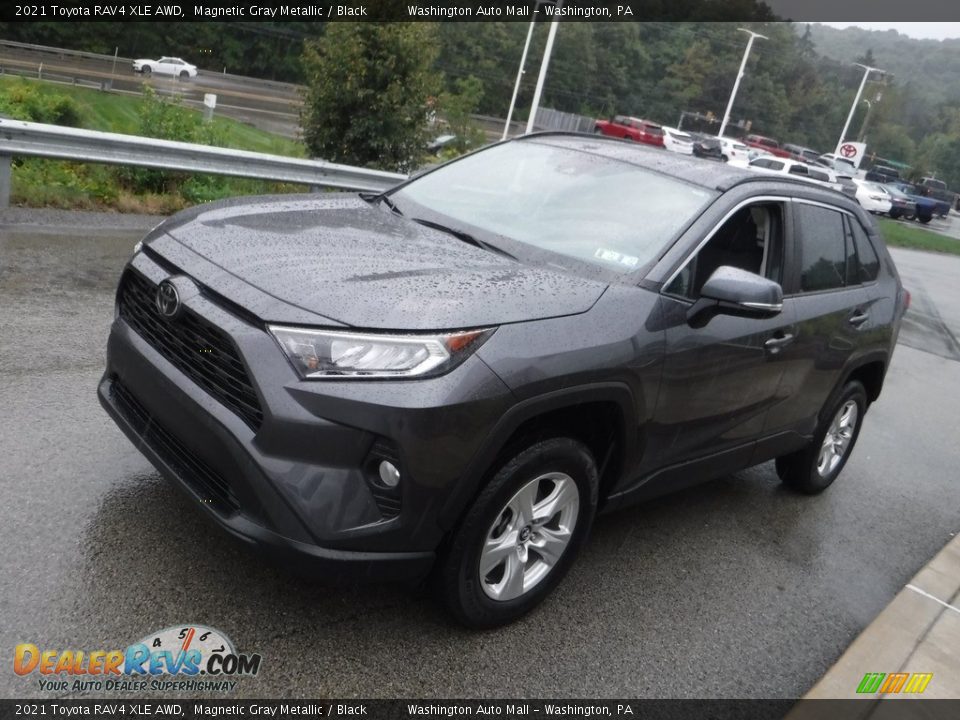 2021 Toyota RAV4 XLE AWD Magnetic Gray Metallic / Black Photo #12