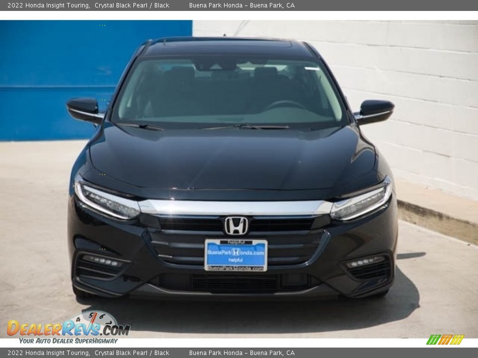 2022 Honda Insight Touring Crystal Black Pearl / Black Photo #3