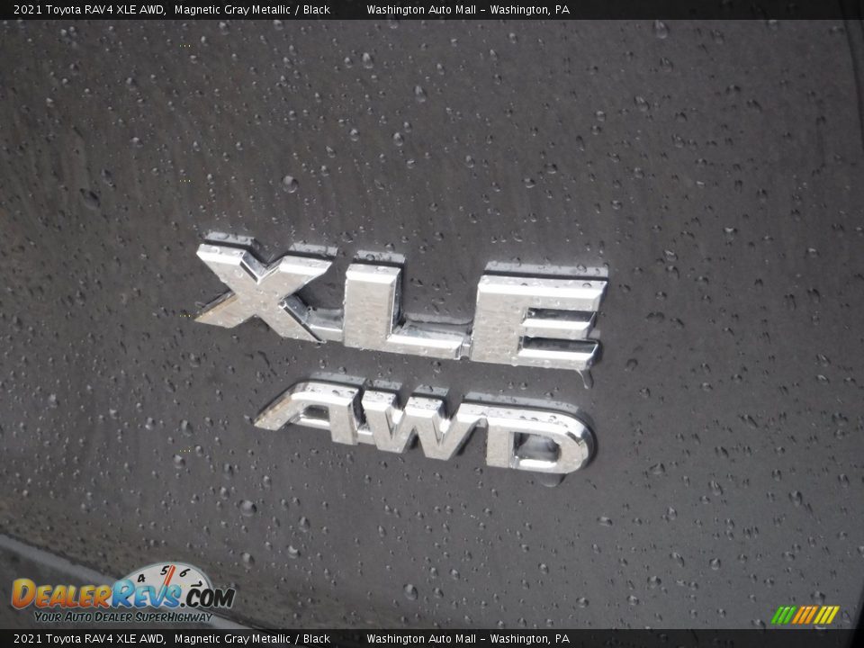 2021 Toyota RAV4 XLE AWD Magnetic Gray Metallic / Black Photo #18