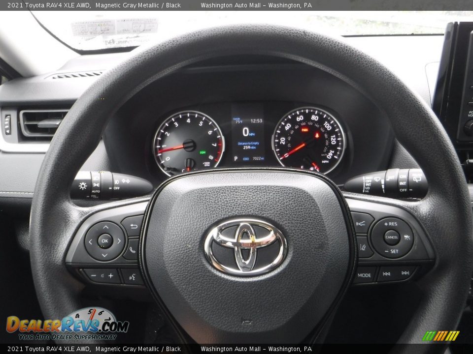2021 Toyota RAV4 XLE AWD Magnetic Gray Metallic / Black Photo #23