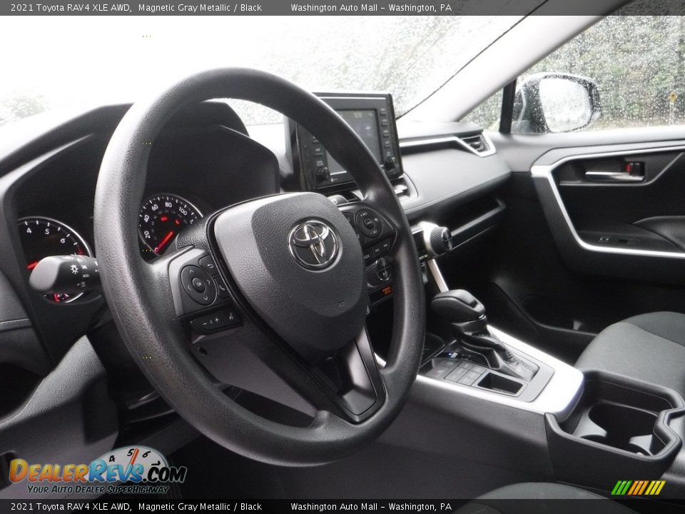 2021 Toyota RAV4 XLE AWD Magnetic Gray Metallic / Black Photo #25