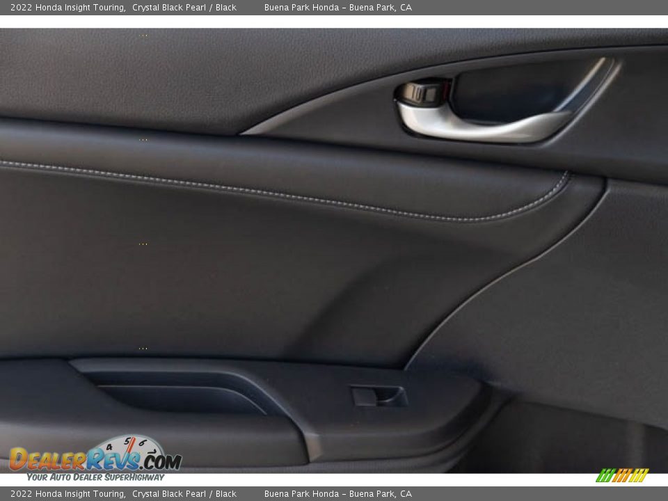 2022 Honda Insight Touring Crystal Black Pearl / Black Photo #34