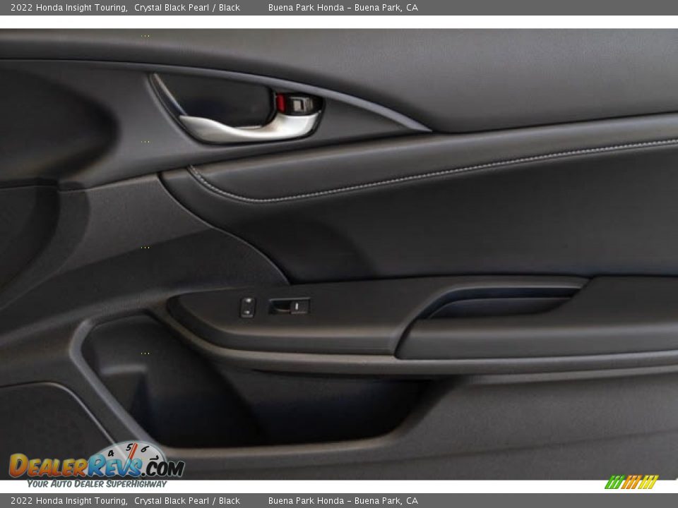 2022 Honda Insight Touring Crystal Black Pearl / Black Photo #36