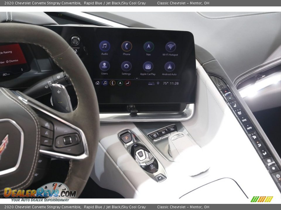 Controls of 2020 Chevrolet Corvette Stingray Convertible Photo #17