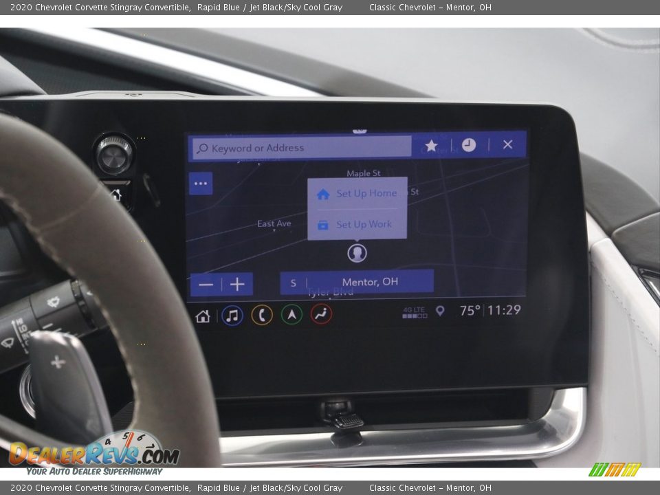 Controls of 2020 Chevrolet Corvette Stingray Convertible Photo #20