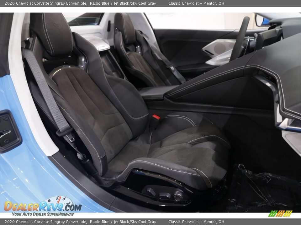 Front Seat of 2020 Chevrolet Corvette Stingray Convertible Photo #35