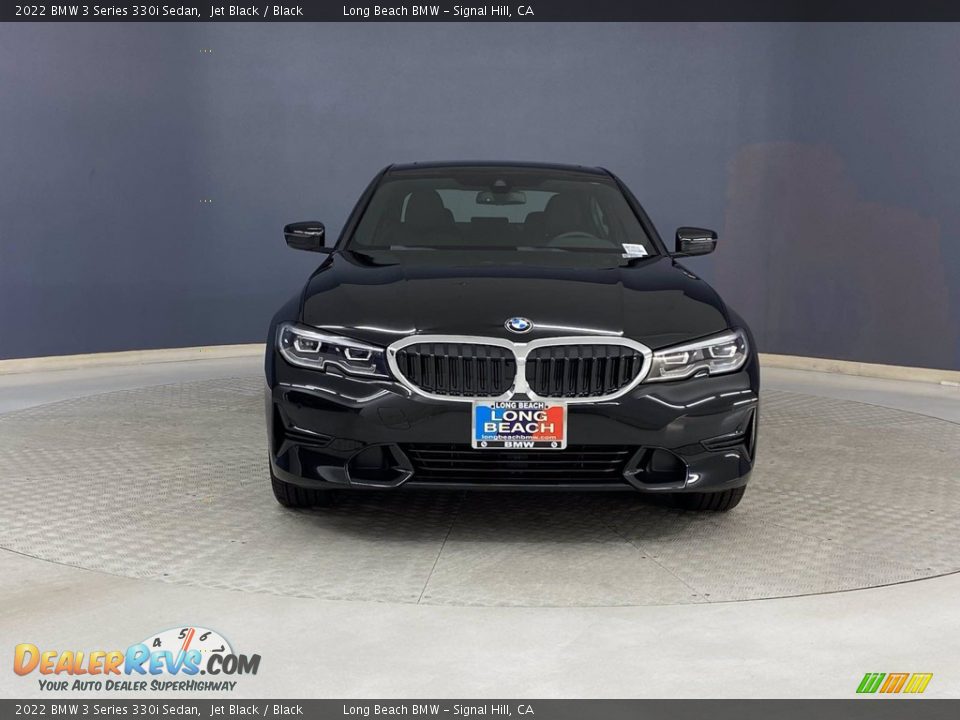 2022 BMW 3 Series 330i Sedan Jet Black / Black Photo #2