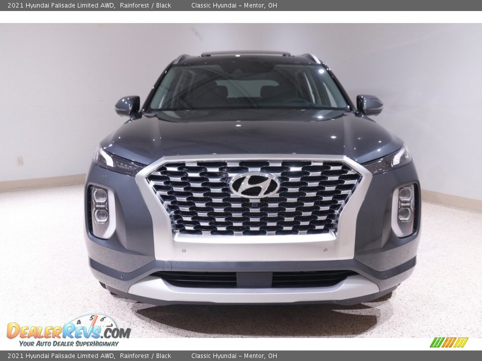 2021 Hyundai Palisade Limited AWD Rainforest / Black Photo #2