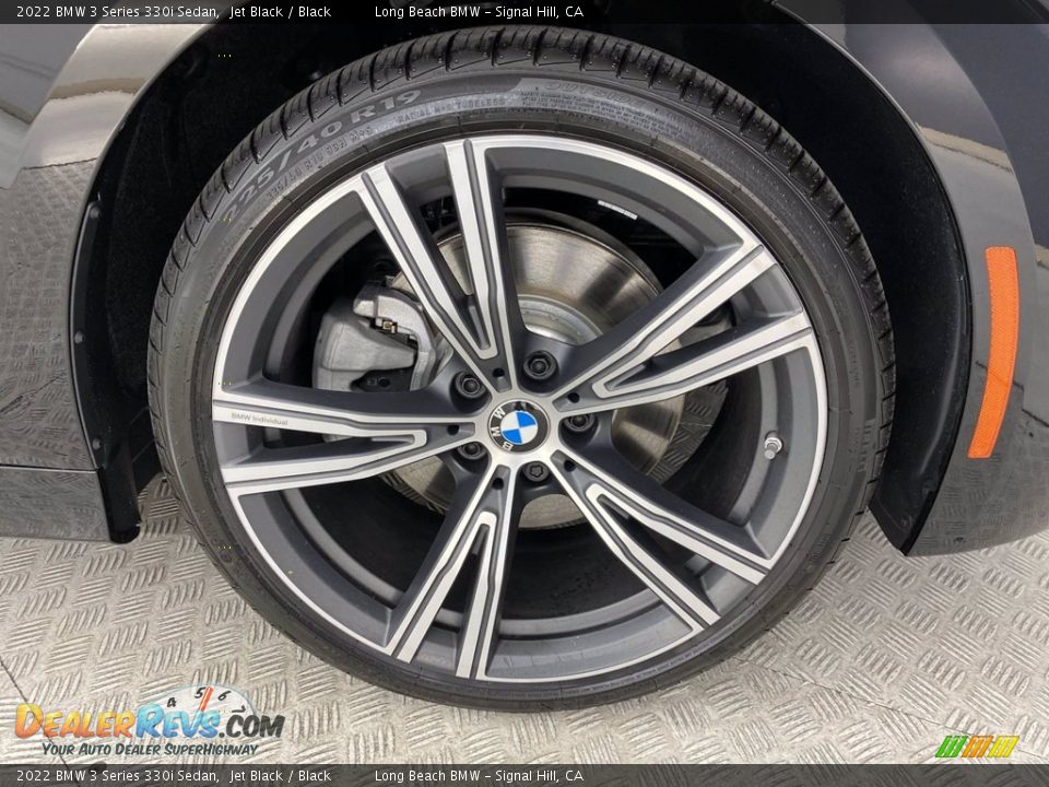 2022 BMW 3 Series 330i Sedan Jet Black / Black Photo #3