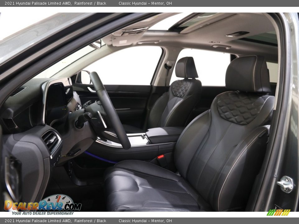 2021 Hyundai Palisade Limited AWD Rainforest / Black Photo #5