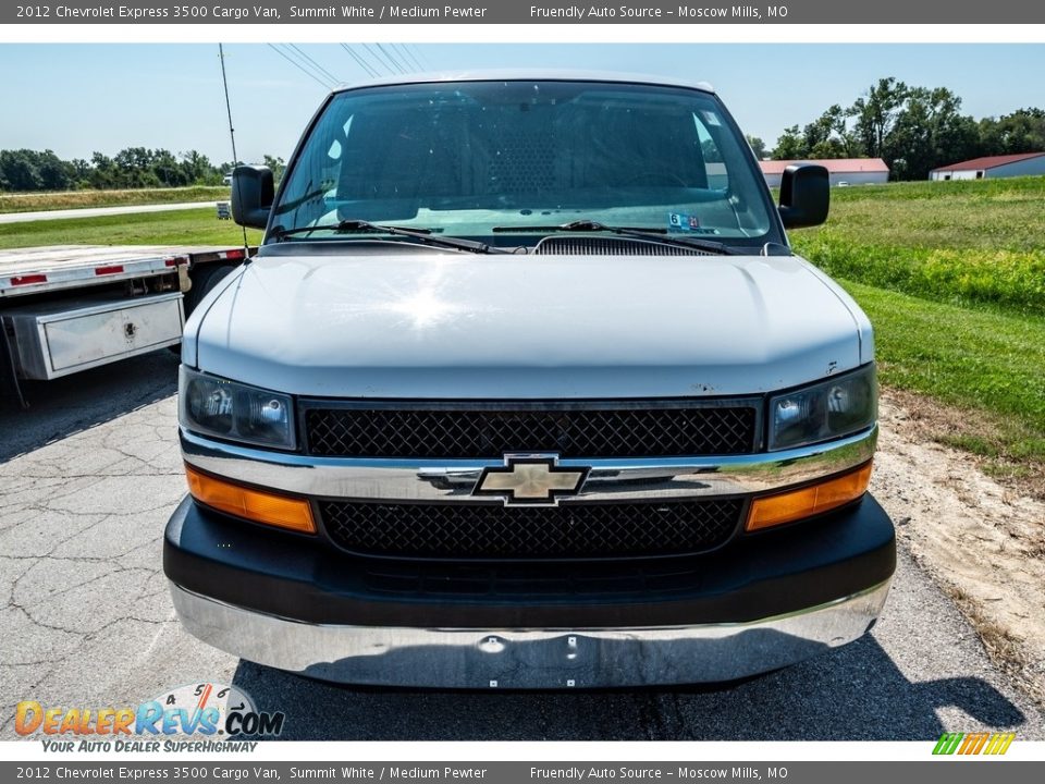 2012 Chevrolet Express 3500 Cargo Van Summit White / Medium Pewter Photo #9