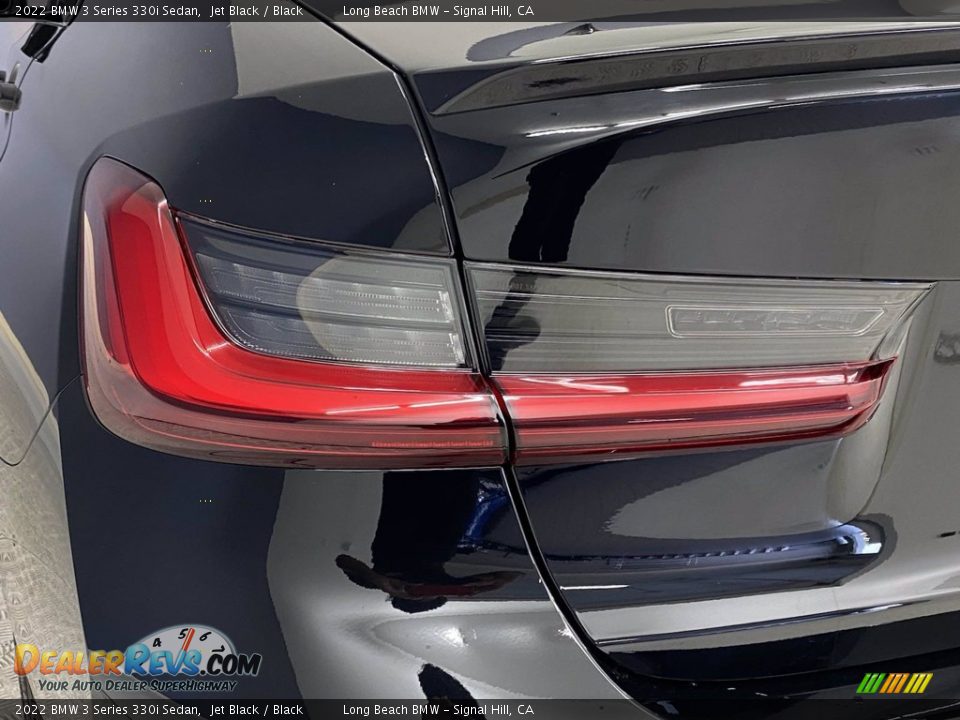 2022 BMW 3 Series 330i Sedan Jet Black / Black Photo #6