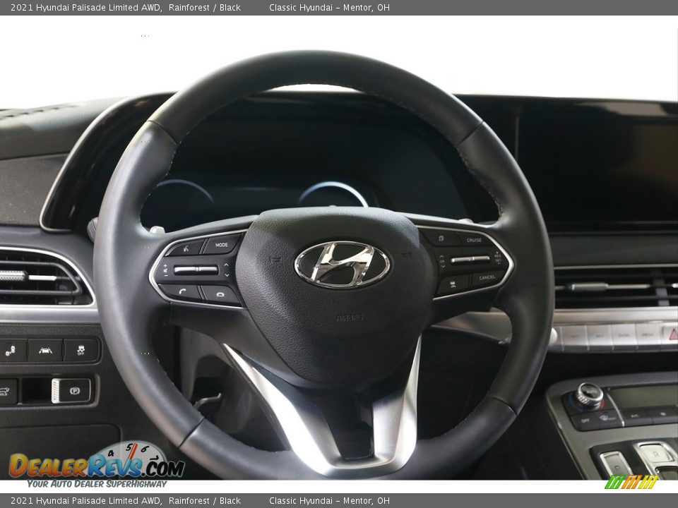 2021 Hyundai Palisade Limited AWD Rainforest / Black Photo #7