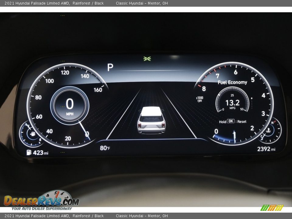 2021 Hyundai Palisade Limited AWD Rainforest / Black Photo #8