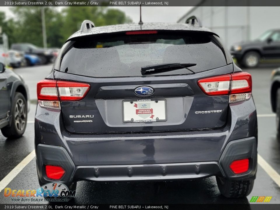 2019 Subaru Crosstrek 2.0i Dark Gray Metallic / Gray Photo #4