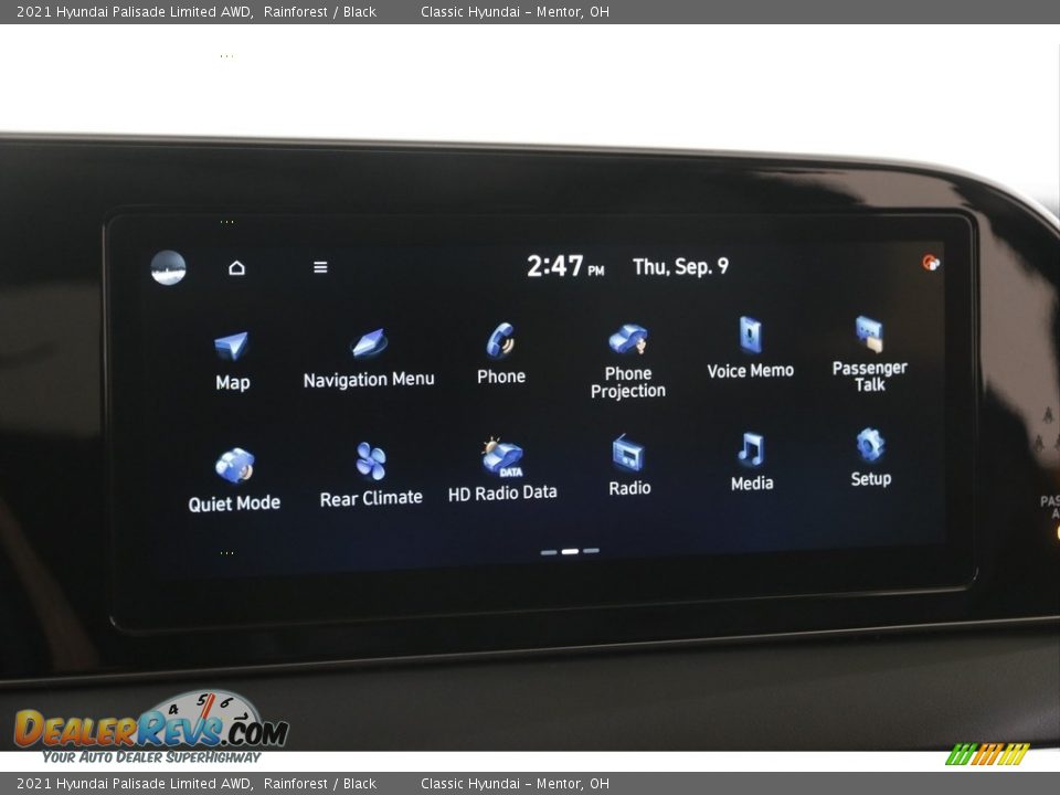 2021 Hyundai Palisade Limited AWD Rainforest / Black Photo #10