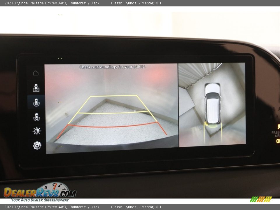 2021 Hyundai Palisade Limited AWD Rainforest / Black Photo #15